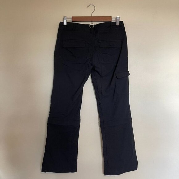 REI UPF 50+ Convertible Hiking Pants Black Size 4 Petite - Picture 6 of 8